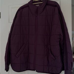 FP Movement by Free People Pippa packable Puffer Jacket in Black Berry